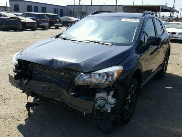 JF2GTADC3JH229390 - 2018 SUBARU CROSSTREK CHARCOAL photo 2