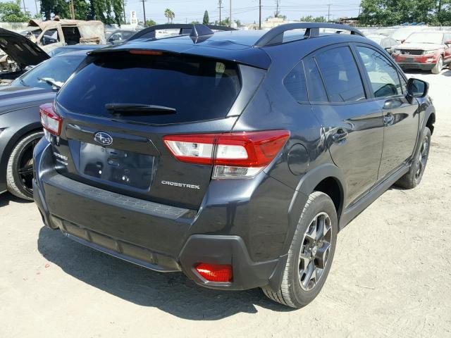 JF2GTADC3JH229390 - 2018 SUBARU CROSSTREK გრაფიტი ფოტო 4