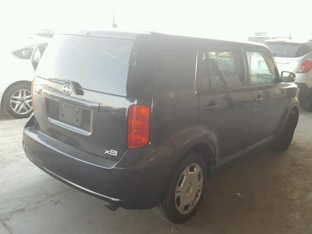 JTLKE50EX81060025 - 2008 TOYOTA SCION XB Schwarz Foto 4