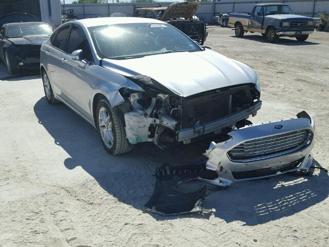 3FA6P0H76ER260987 - 2014 FORD FUSION SE SILVER photo 1