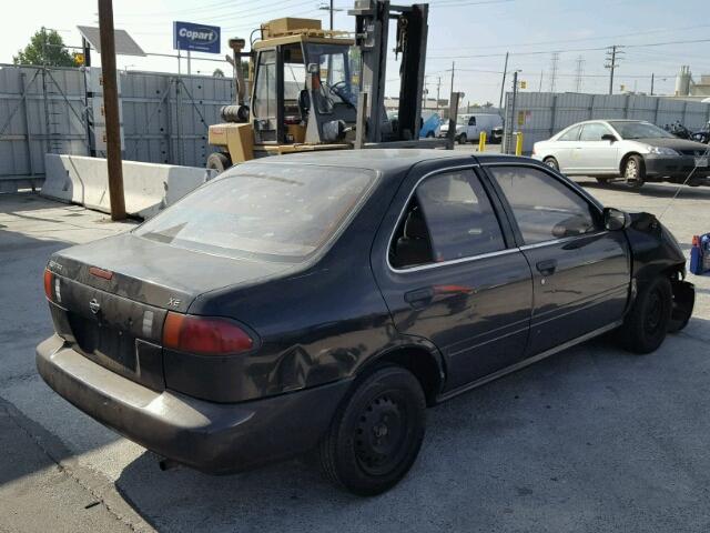 1N4AB41D7TC777405 - 1996 NISSAN SENTRA E BLACK photo 4