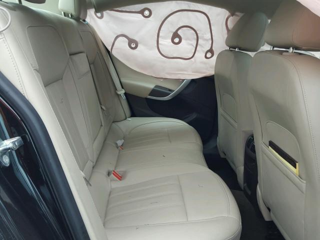 2G4GR5EK8C9186212 - 2012 BUICK REGAL BLACK photo 6