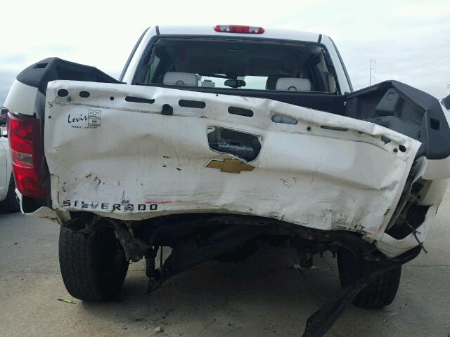 3GCEC23J99G242565 - 2009 CHEVROLET SILVERADO WHITE photo 9