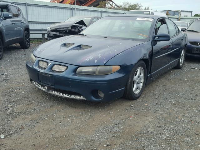 1G2WP521XVF299031 - 1997 PONTIAC GRAND PRIX ტალღისფერი ფოტო 2