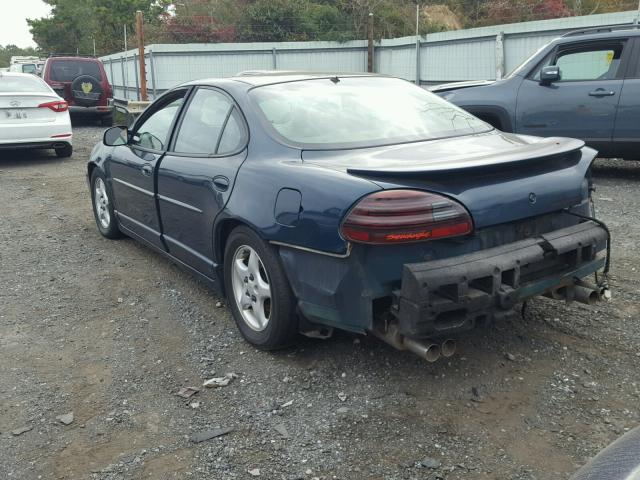 1G2WP521XVF299031 - 1997 PONTIAC GRAND PRIX ტალღისფერი ფოტო 3