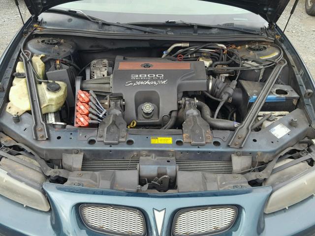 1G2WP521XVF299031 - 1997 PONTIAC GRAND PRIX TEAL photo 7