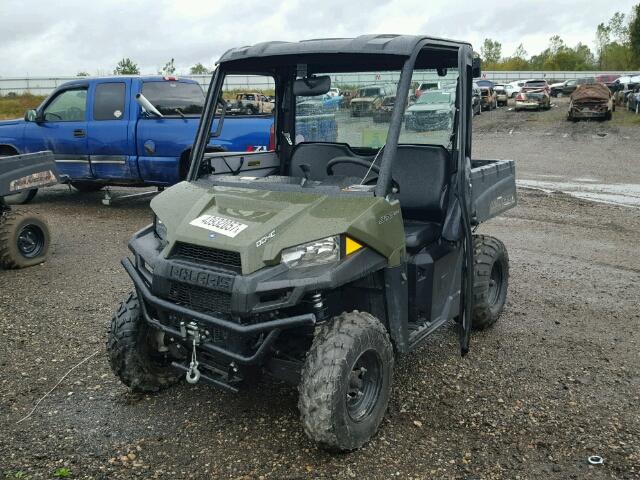 3NSRMA57XGE384019 - 2016 POLARIS RANGER 570 GREEN photo 2