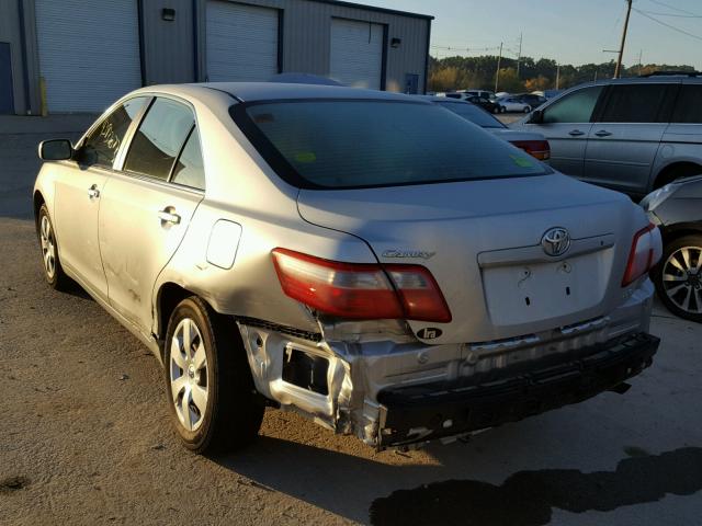 4T1BE46KX7U172478 - 2007 TOYOTA CAMRY NEW SILVER photo 3