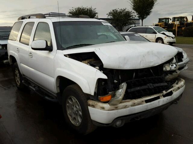 1GNEK13Z82R273418 - 2002 CHEVROLET TAHOE WHITE photo 1