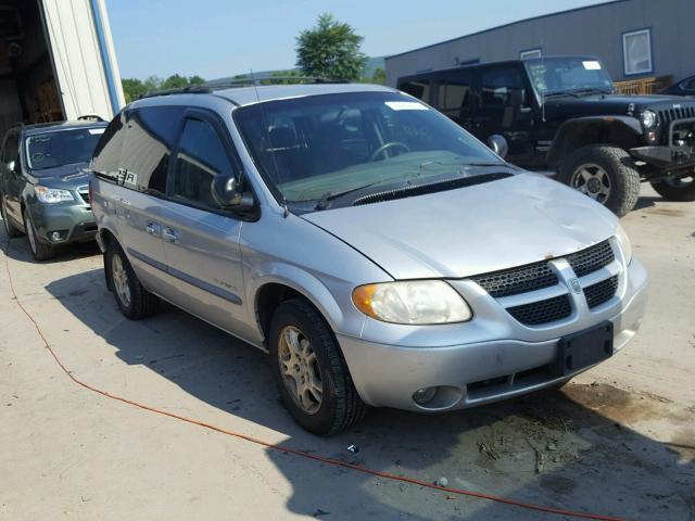 1B4GP45GX1B124772 - 2001 DODGE CARAVAN SP SILVER photo 1