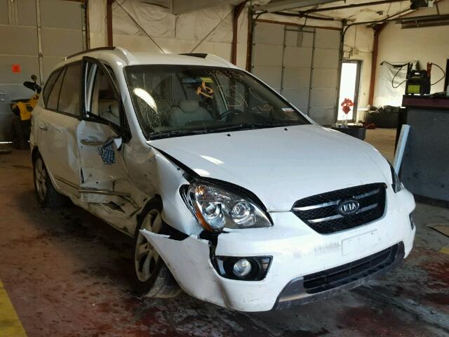 KNAFG526977037129 - 2007 KIA RONDO LX WHITE photo 1