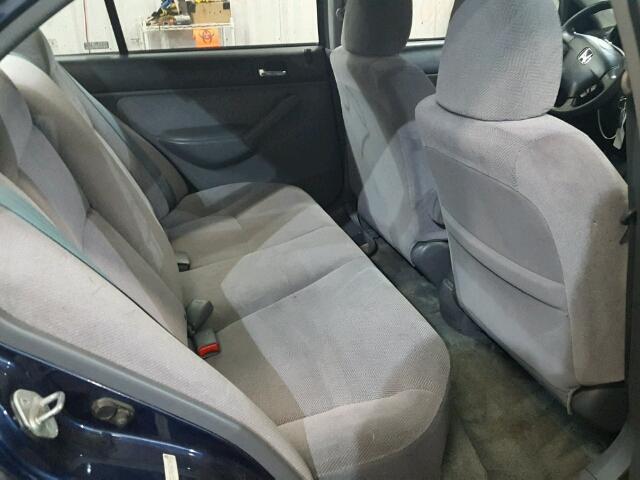 2HGES267X2H601965 - 2002 HONDA CIVIC EX ლურჯი ფოტო 6