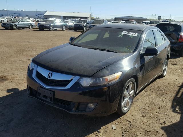 JH4CU26659C020165 - 2009 ACURA TSX BLACK photo 2