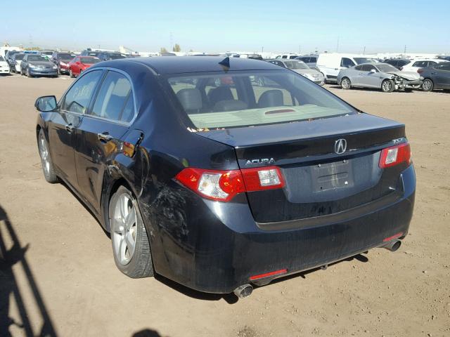 JH4CU26659C020165 - 2009 ACURA TSX BLACK photo 3