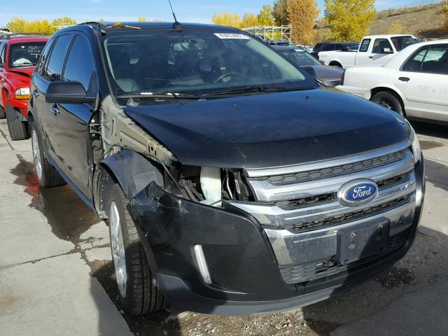 2FMDK3JC8BBB64549 - 2011 FORD EDGE SEL BLACK photo 1