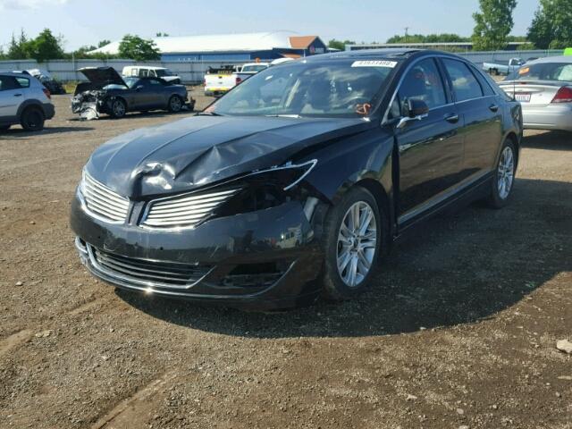 3LN6L2GK2DR826161 - 2013 LINCOLN MKZ Սև լուսանկար 2
