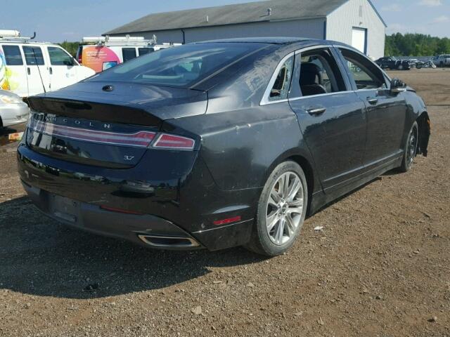3LN6L2GK2DR826161 - 2013 LINCOLN MKZ Սև լուսանկար 4