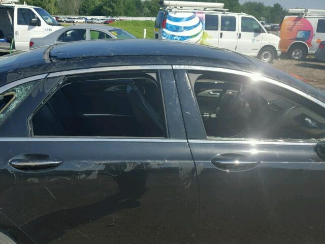 3LN6L2GK2DR826161 - 2013 LINCOLN MKZ Սև լուսանկար 9