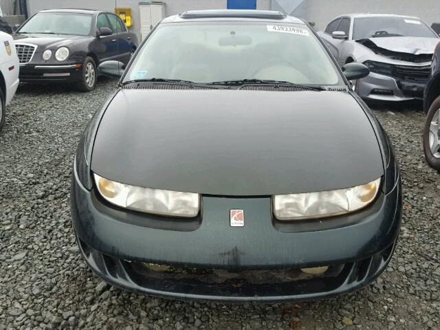 1G8ZG1279XZ111844 - 1999 SATURN SC2 GREEN photo 9