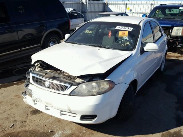 KL5JD66Z38K900429 - 2008 SUZUKI RENO BASE WHITE photo 2