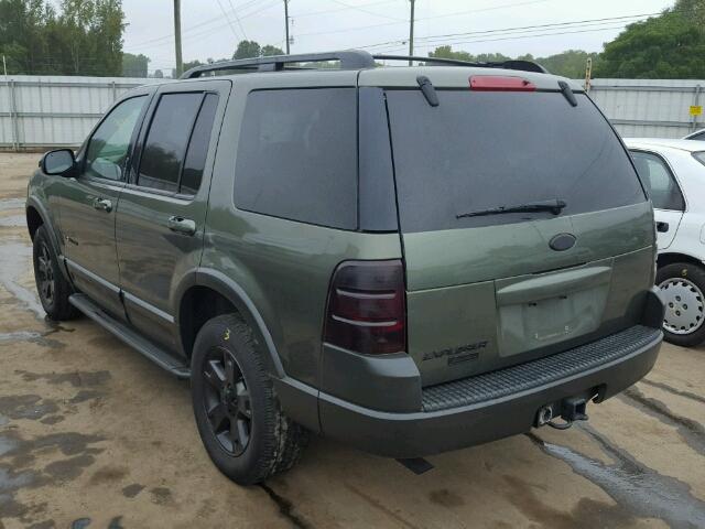 1FMZU64K64UA31385 - 2004 FORD EXPLORER E GREEN photo 3