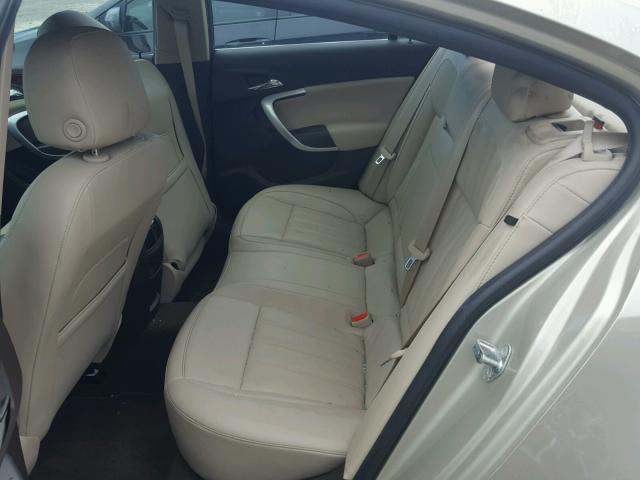 2G4GK5EX8G9112858 - 2016 BUICK REGAL GOLD photo 6