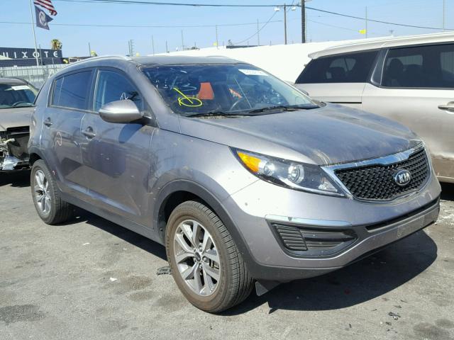 KNDPB3AC1E7547750 - 2014 KIA SPORTAGE B GRAY photo 1