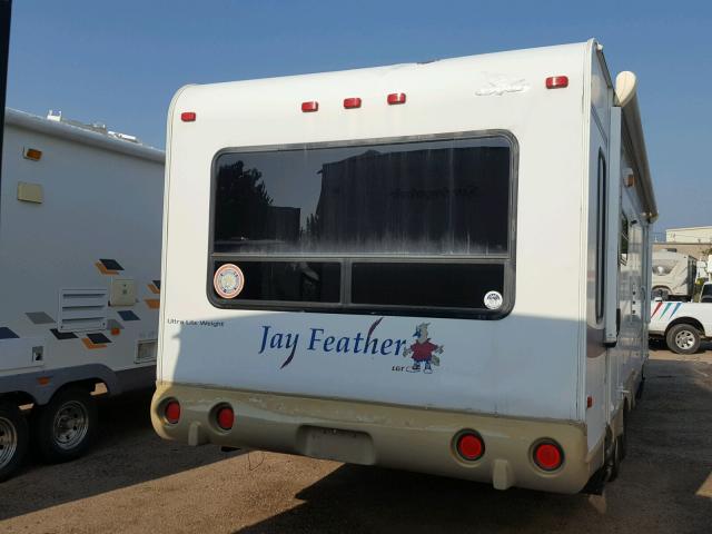 1UJBJ02P181JD0063 - 2008 JAYCO JAYFEATHER  WHITE photo 4