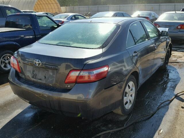 4T1BE46K69U862800 - 2009 TOYOTA CAMRY BASE GRAY photo 4