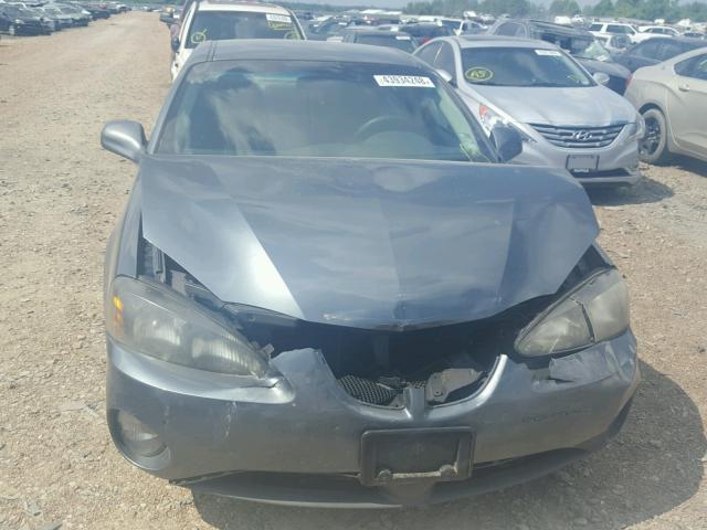 2G2WP522141277112 - 2004 PONTIAC GRAND PRIX GRAY photo 7
