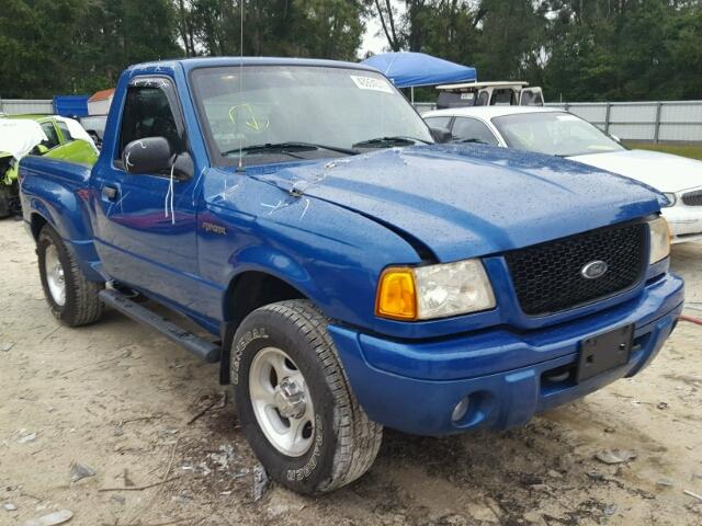 1FTYR11E51TA54807 - 2001 FORD RANGER BLUE photo 1