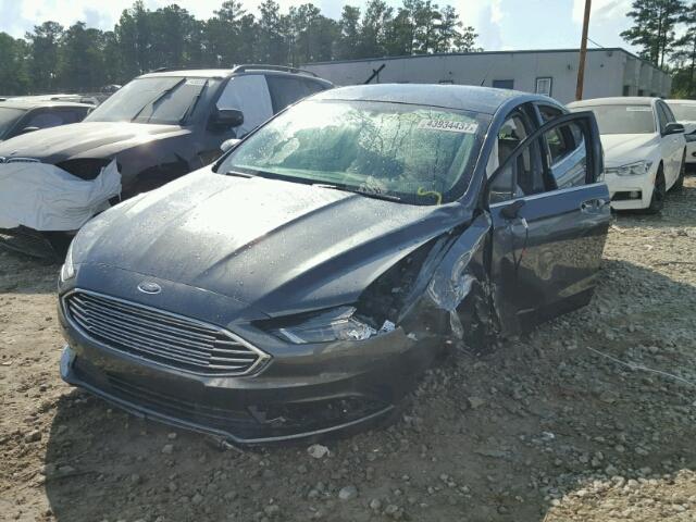 3FA6P0G71HR189011 - 2017 FORD FUSION S GRAY photo 2