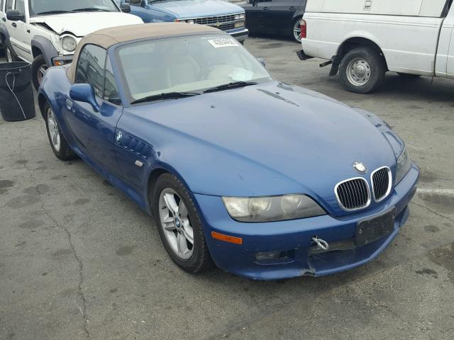 4USCH3344YLF41744 - 2000 BMW Z3 2.8 BLUE photo 1