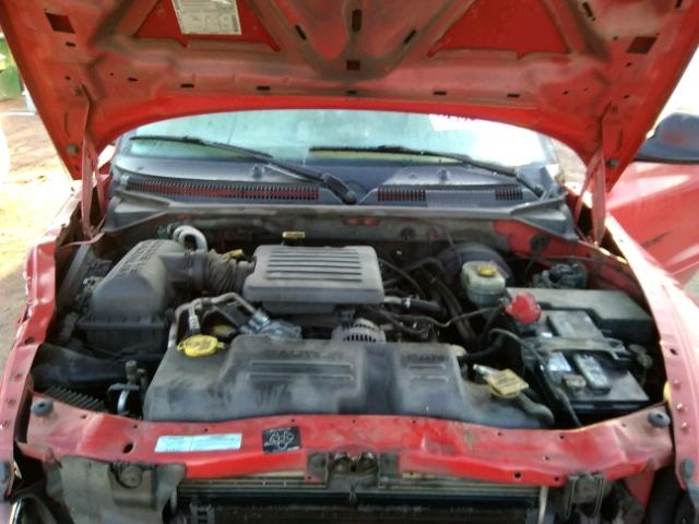 1B7GG2AN01S147389 - 2001 DODGE DAKOTA QUA RED photo 7