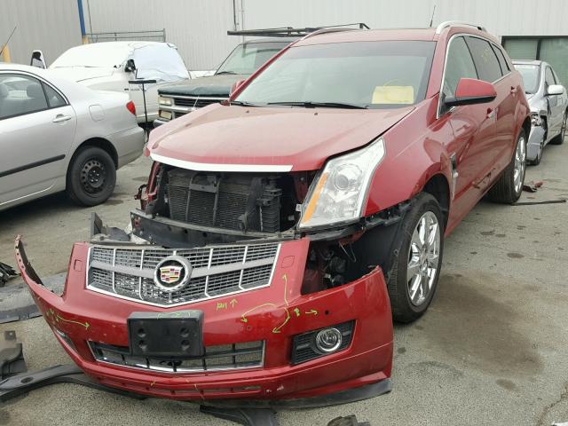 3GYFNFEY6AS589072 - 2010 CADILLAC SRX PREMIU RED photo 2