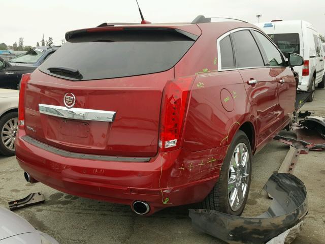 3GYFNFEY6AS589072 - 2010 CADILLAC SRX PREMIU RED photo 4