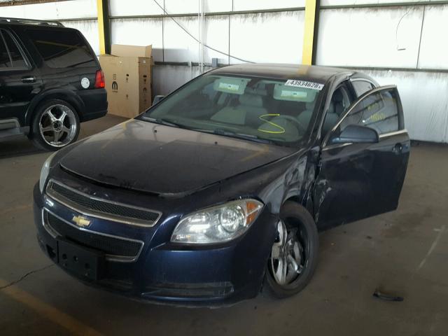 1G1ZA5EU2BF308261 - 2011 CHEVROLET MALIBU LS Көк фото 2