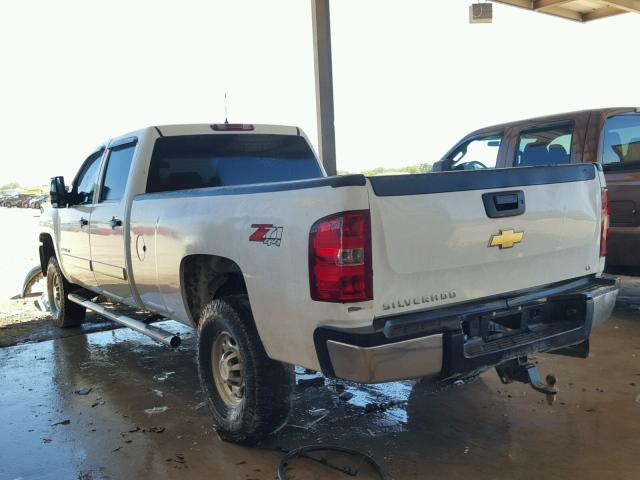 1GCHK236X8F176507 - 2008 CHEVROLET SILVERADO WHITE photo 3