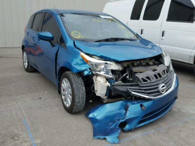 3N1CE2CP3FL351907 - 2015 NISSAN VERSA NOTE TEAL photo 1