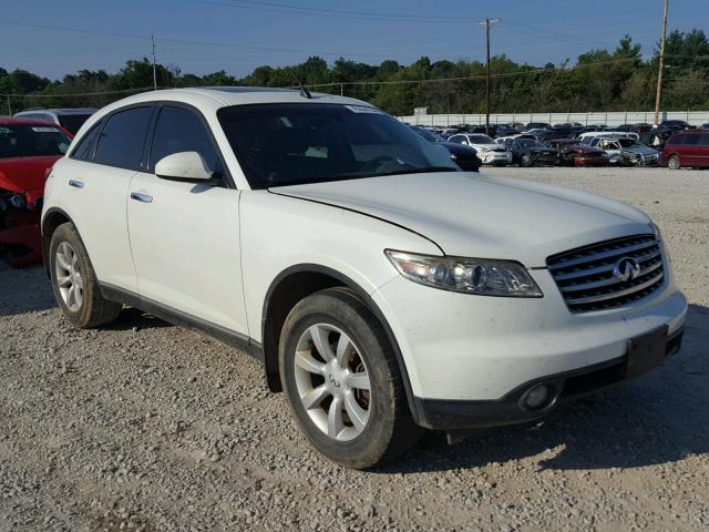 JNRAS08W13X201456 - 2003 INFINITI FX35 WHITE photo 1