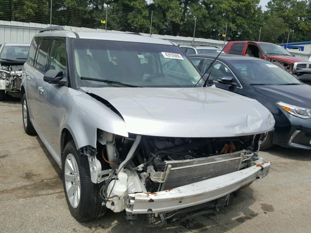 2FMGK5BC8BBD32181 - 2011 FORD FLEX SE SILVER photo 1