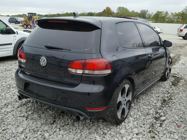 WVWED7AJ1AW161353 - 2010 VOLKSWAGEN GTI BLACK photo 4