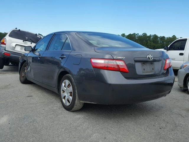 4T1BE46K08U195706 - 2008 TOYOTA CAMRY GRAY photo 3