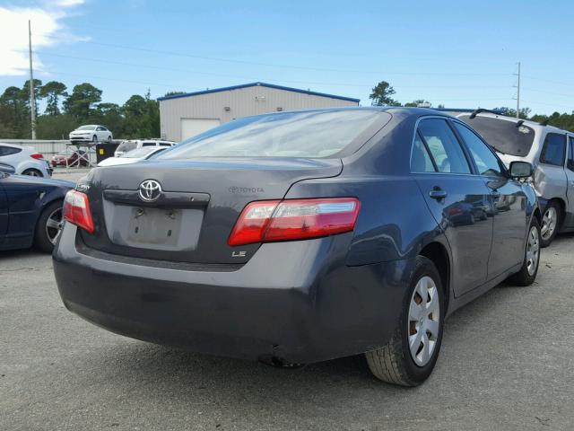 4T1BE46K08U195706 - 2008 TOYOTA CAMRY GRAY photo 4