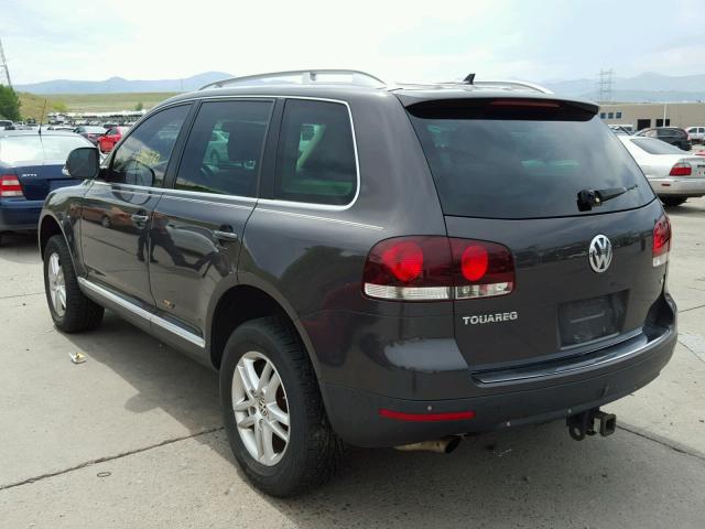 WVGBE77L58D000854 - 2008 VOLKSWAGEN TOUAREG 2 CHARCOAL photo 3