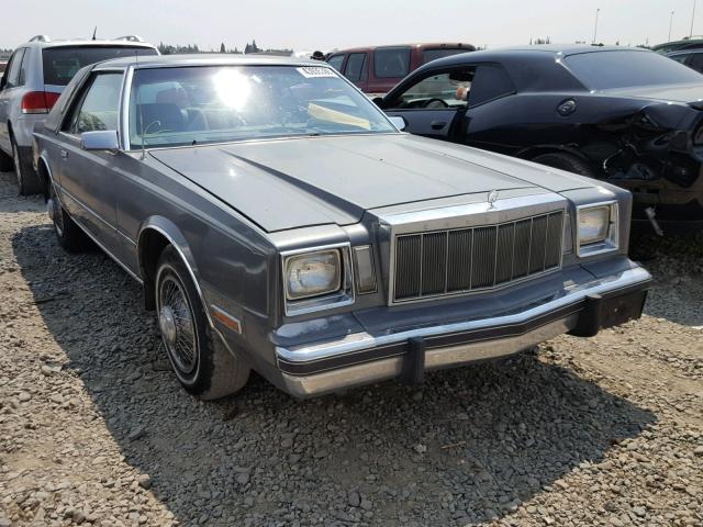 2C3BS52P7DR201713 - 1983 CHRYSLER CORDOBA GRAY photo 1