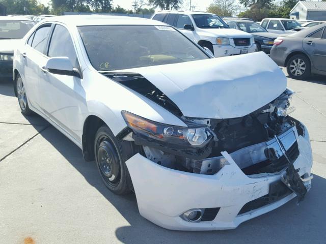 JH4CU2F6XDC011597 - 2013 ACURA TSX TECH WHITE photo 1