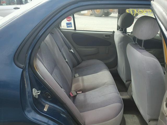 2T1BR12E7YC281132 - 2000 TOYOTA COROLLA VE BLUE photo 6