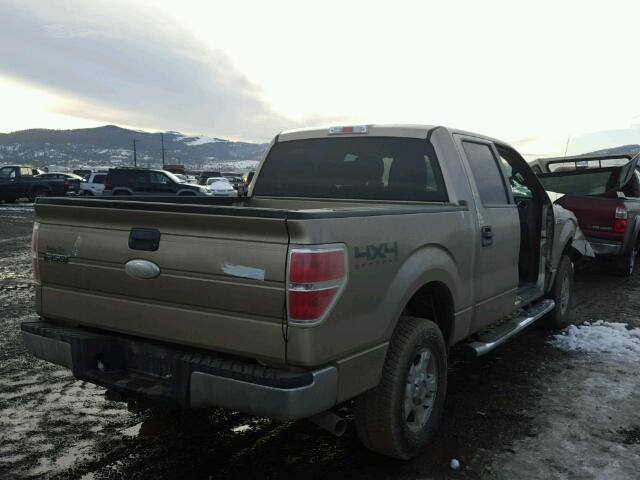 1FTFW1ET7CFA45343 - 2012 FORD F150 SUPER GOLD photo 4