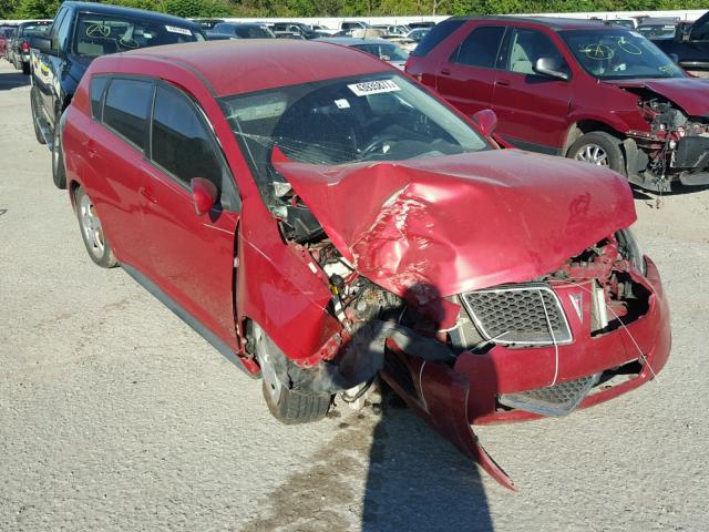 5Y2SP67819Z450400 - 2009 PONTIAC VIBE RED photo 1